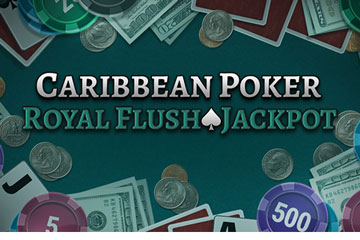 Caribbean Poker Royal Flush Jackpot